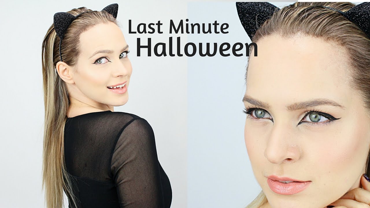 Last Minute Halloween Hair and Makeup Costume Tutorial! 1 Last Minute Halloween Hair and Makeup Costume Tutorial