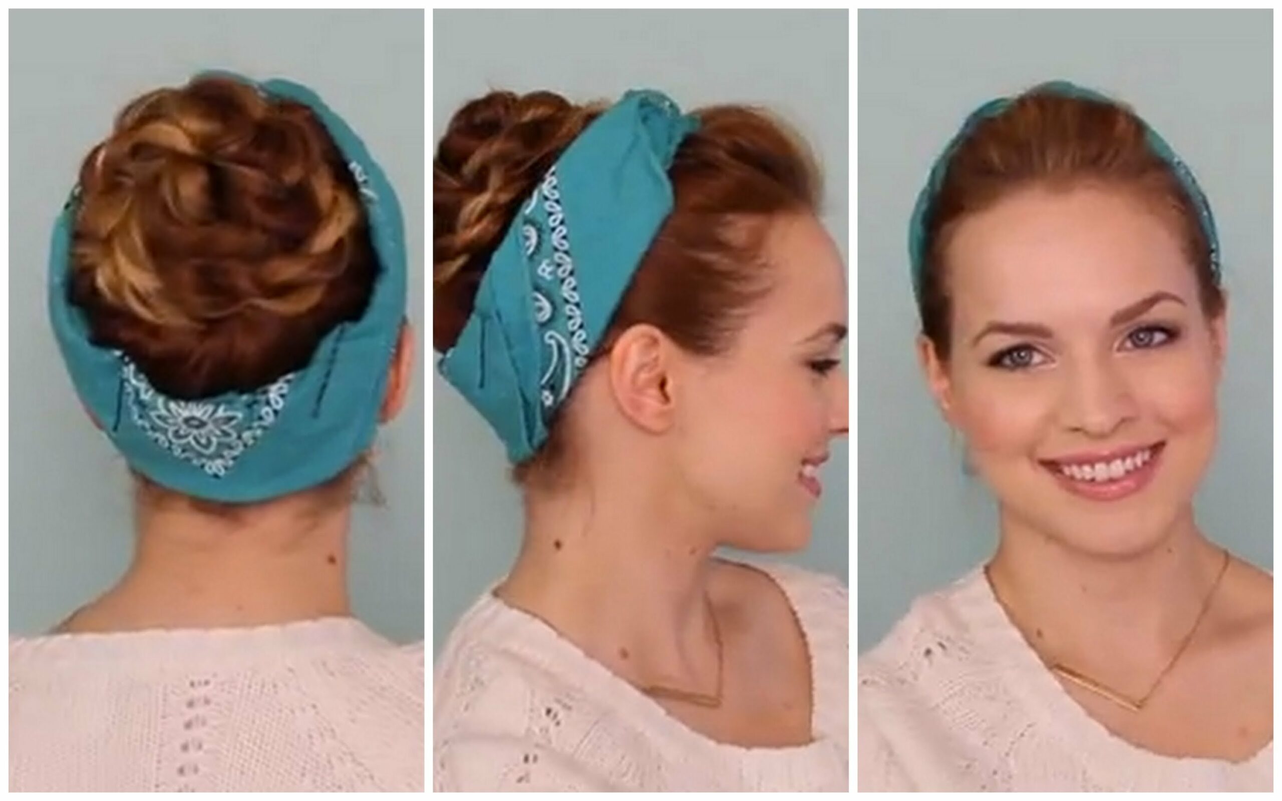 Back to School: Voluminous Retro-ish Bun 1 Voluminous Retro-ish Bun