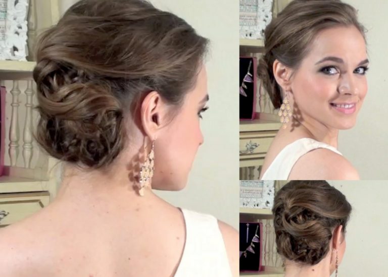 Classic Side Updo