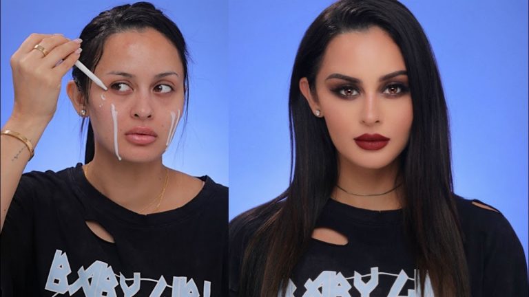 Full Face New Drugstore Fall Makeup